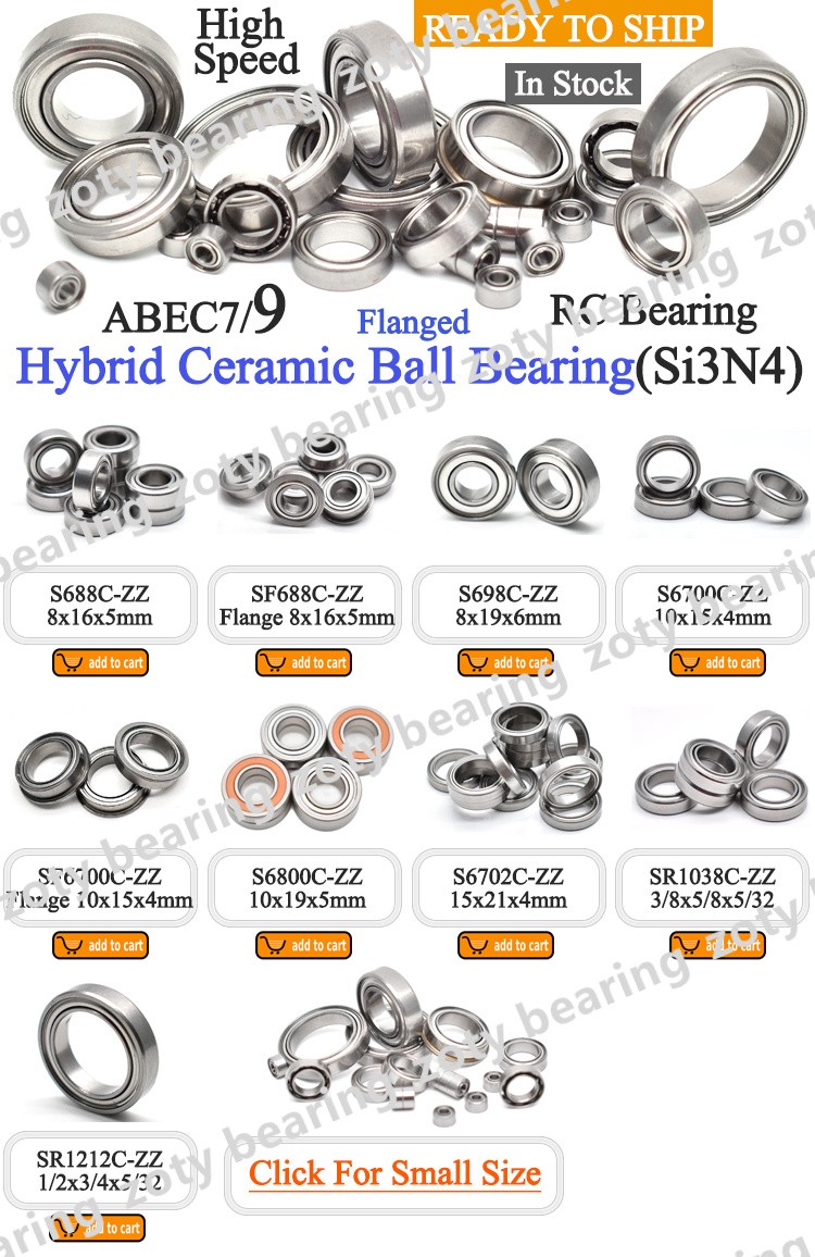 Zoty High Speed Ceramic RC Bearings RC Ball Bearings RC Model Bearing RC Car Bearing Parts Specifications.jpg