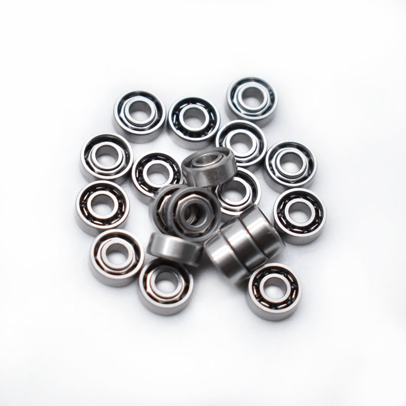 Open SMR52C stainless steel micro ceramic hybrid bearing 2x5x2mm for small tools