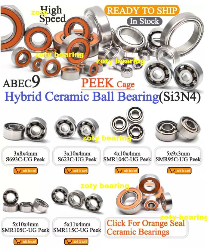 PEEK ceramic bearing hybrid ceramic miniature ball bearing .jpg