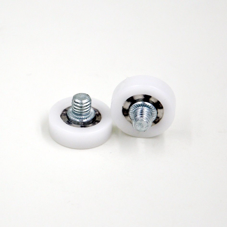 DR19 Pulley DR19C1L6.5 Plastic Pulley Plastic Roller Wheel Dr 19 Roller Drawer Wheel For Incubator M6x19x6mm