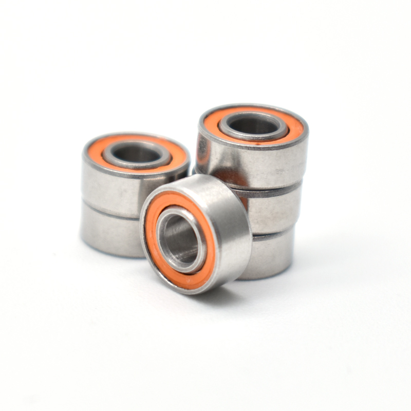 S683C-2OS 3x7x3 S683C 2RS hybrid ceramic ball bearing S683C-2RS Orange Seal