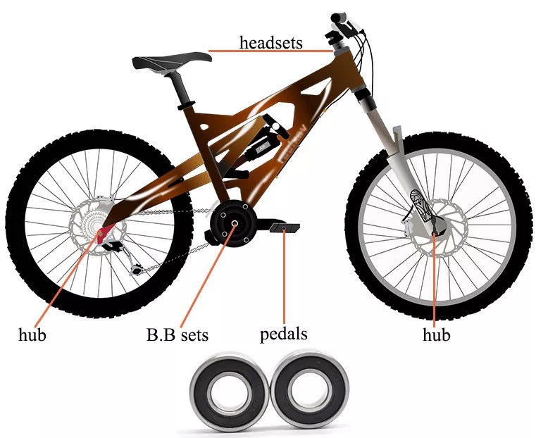 Hub bicycle ball bearing headset bearing MH-P22 34.1x46.9x7mm 45/45 degree bicycle bearings.jpg
