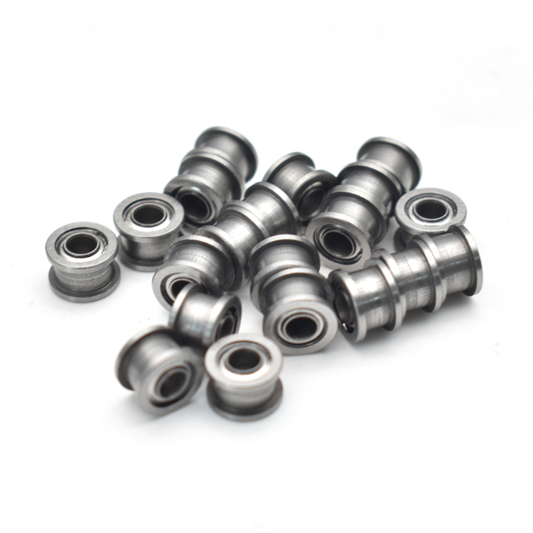 Double Flanged Deep Groove Ball Bearing FFR 133 ZZ Inch Series 2.38x4.9x3.84mm FFR133ZZ For Slot Car