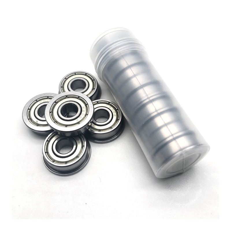 6 mm ID 17 mm OD F606ZZ small sizes Flanged Shielded Bearing 6x17x6 Miniature Ball Bearings3.jpg