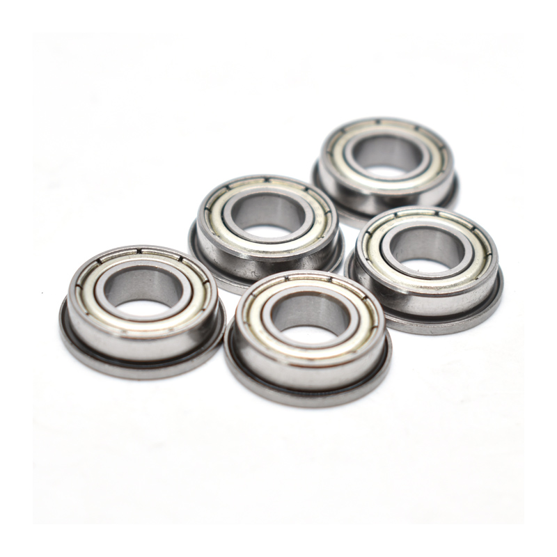 F688ZZ Flanged Ball Bearing 8x16x5mm Double Z Sealed Chrome Steel Bearing F688 ZZ.jpg