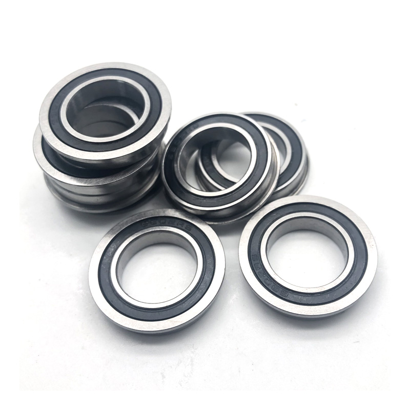 Flanged Sealed Bearing F6802-2RS 15x24x5 Ball Bearings Rubber Sealed Bearing F6802RS.jpg