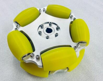 Payload 80kg 203mm 8 inch aluminum Omni wheel with PU roller 14194.jpg