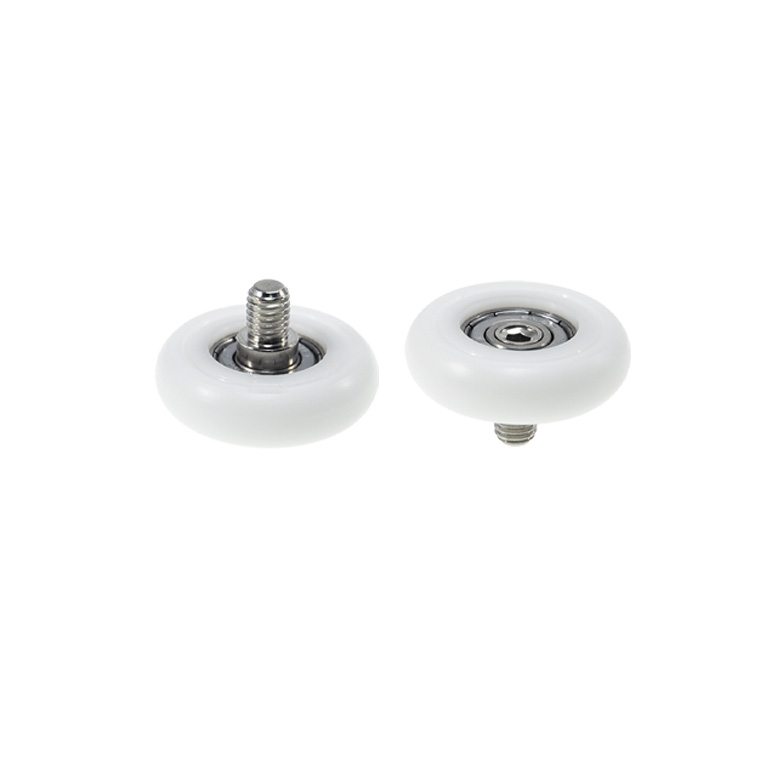 BSR60840-11C2L10M8 Temperature-Resistant POK Plastic Roller Bearing with Screw for Extreme Conditions.jpg