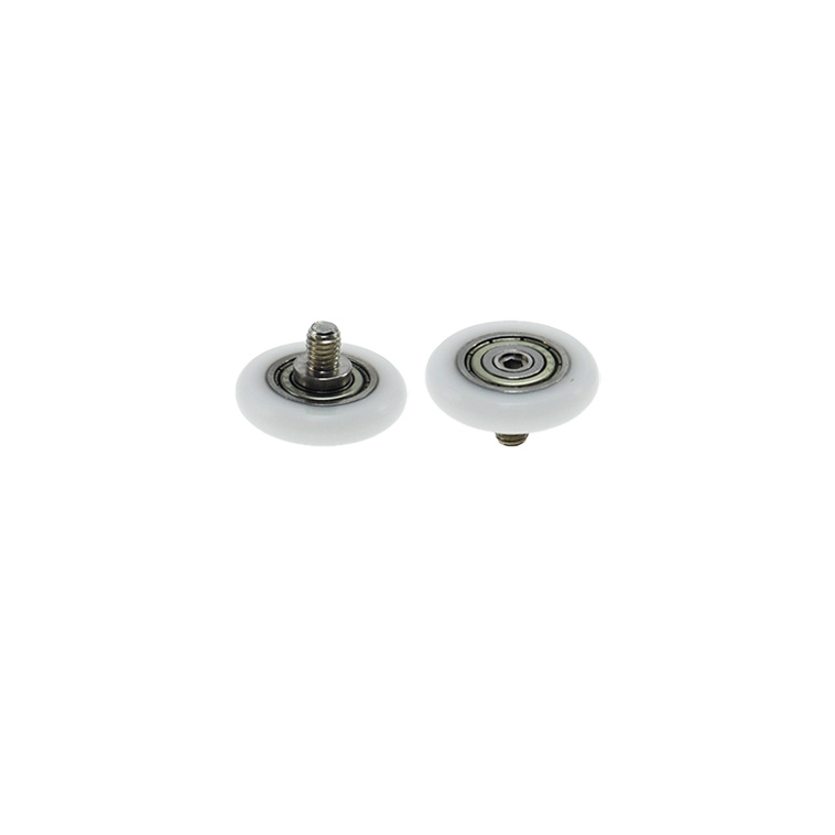 BSR62524-5C2L6M5 M5x24x5mm Arc plastic outer ball plastic bearing high quality nylon pulley high wear resistance high load bearing roller.jpg