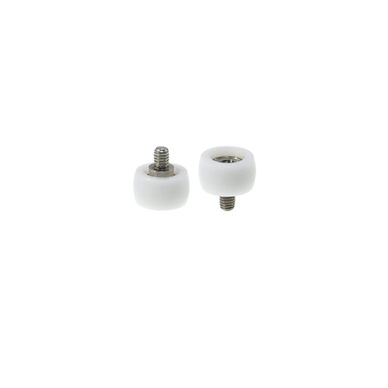 BSR68414-8C1L5M4 M4x14x8mm Threaded rod polyoxymethylene POM PA POK roller arc type pulley bearing guide wheel.jpg