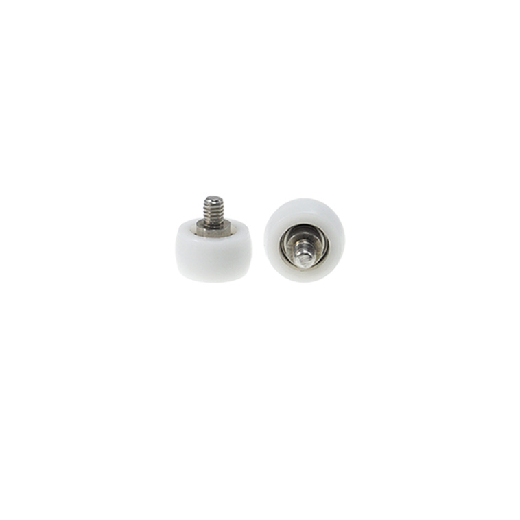 BSR68414-8C1L5M4 M4x14x8mm Threaded rod polyoxymethylene POM PA POK roller arc type pulley bearing guide wheel.jpg