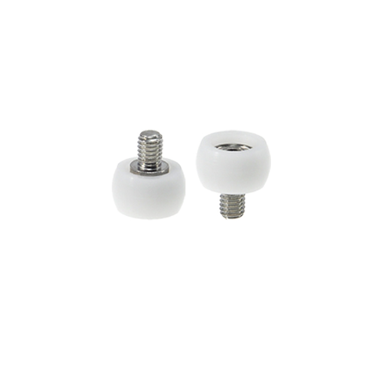 BSR68517-10C1L8M6 M6x17x10mm Rowing machine roller POM coated rowing machine seat wheel plastic bearing pulley.jpg