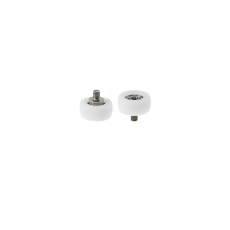 BSR68518-8C1L6M5 M5x18x8mm-Polyacetal coated plastic nylon wardrobe roller sliding door roller.jpg