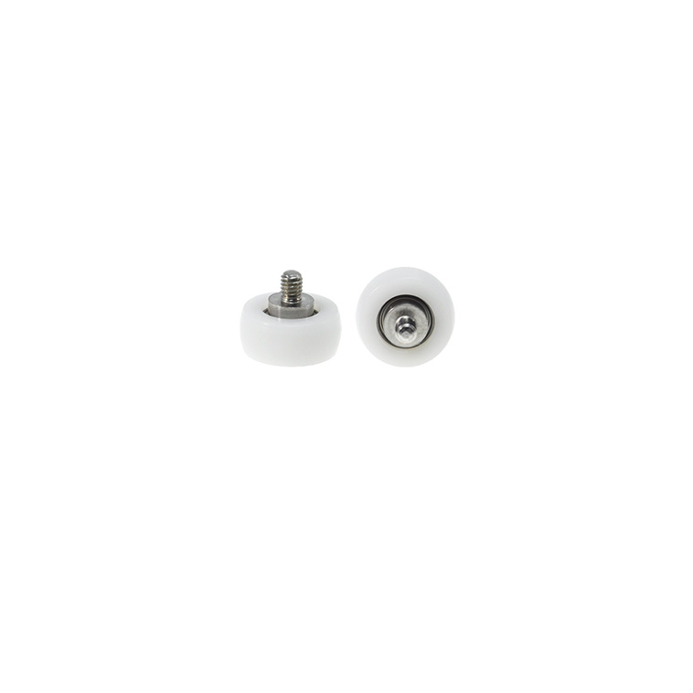BSR68518-8C1L6M5 M5x18x8mm-Polyacetal coated plastic nylon wardrobe roller sliding door roller.jpg