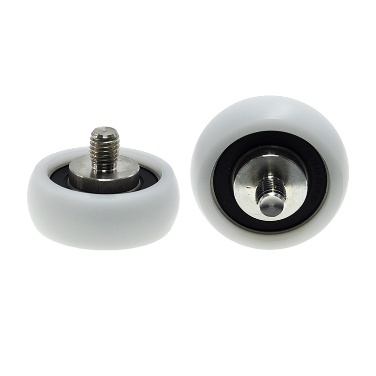 BSR620350-18C2L12M10 M10x50x18mm Plastic ball screw roller bearing 2RS nylon pulley, suitable for various screws.jpg