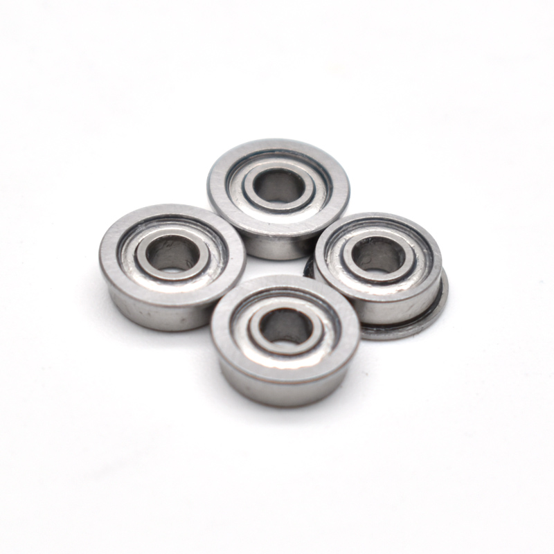 MF83ZZ Metal Shielded Flange Model Precision Ball Bearing 3x8x3mm MF83 ZZ Suitable for small robot joints.jpg