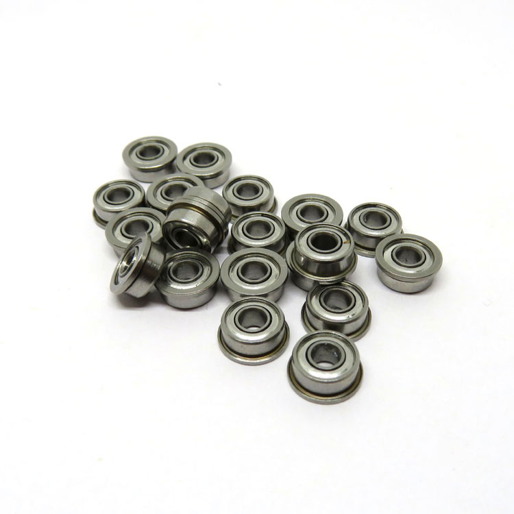 MF105ZZ Metal Shielded Flange Model Precision Ball Bearing 5x10x4mm MF105 ZZ Suitable for servo motors