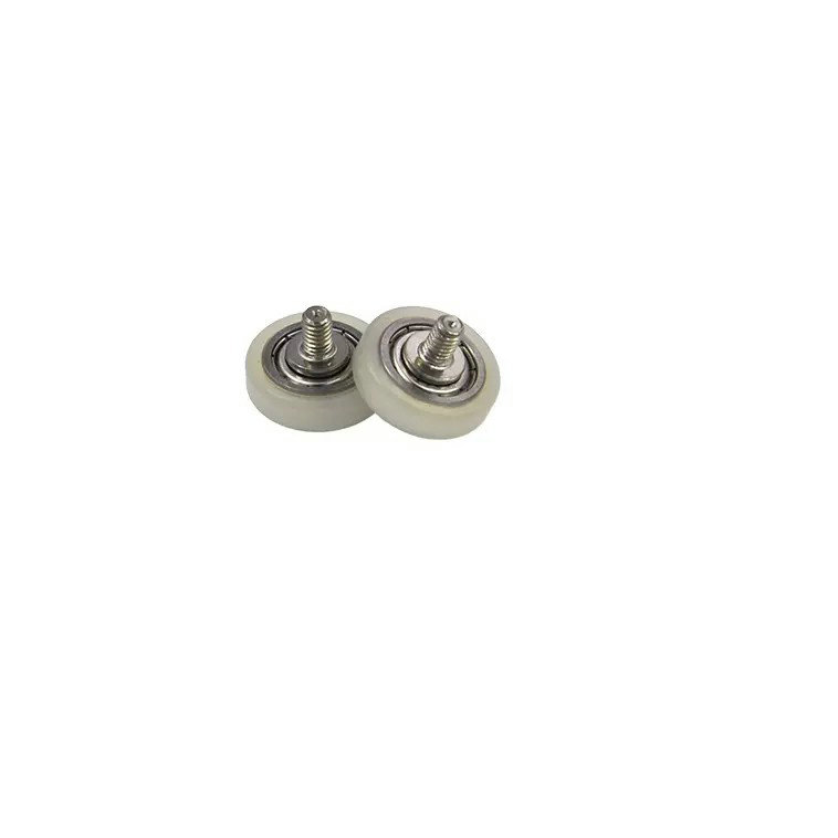 TFL60518-5C1L6M4 PTFE Teflon Roller, Built-in Precision Ball Bearing, Non-stick Chemical Resistant Guide Pulley.jpg