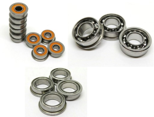 FR series inch flanged bearings