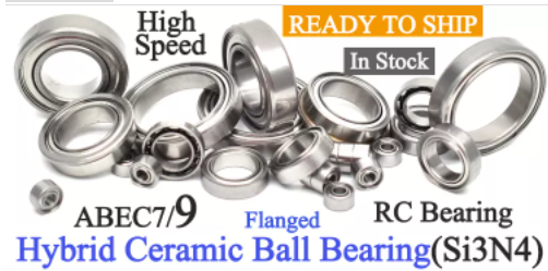 ZZ Shields Hybrid Ceramic Bearing