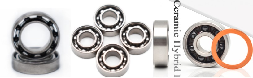 Open Type Ceramic Hybrid Bearing