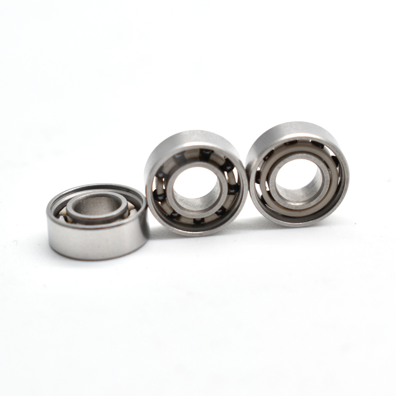 SMR115C 5x11x4 Silicon nitride Si3n4 balls PEEK cage retainer hybrid ceramic bearing for high temperature.jpg