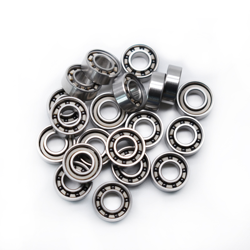 SMR115C 5x11x4 Silicon nitride Si3n4 balls PEEK cage retainer hybrid ceramic bearing for high temperature.jpg