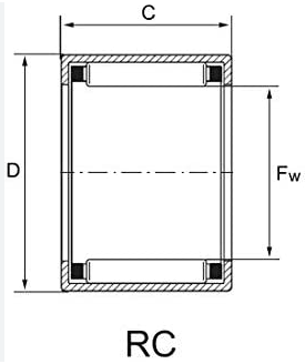 One Way Needle Bearing Clutch Bearing RC Series.png