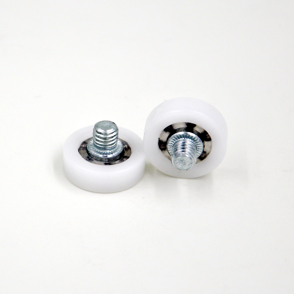 DR19 Pulley DR19C1L6.5 Plastic Pulley Plastic Roller Wheel Dr 19 Roller Drawer Wheel For Incubator M6x19x6mm