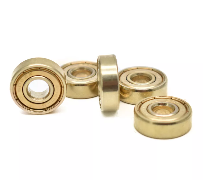 608-ZZ Gold Plated Bearings