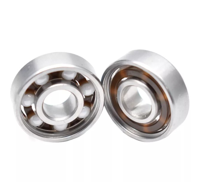 608 Stainless Steel ZrO2 White Ceramic Bearings