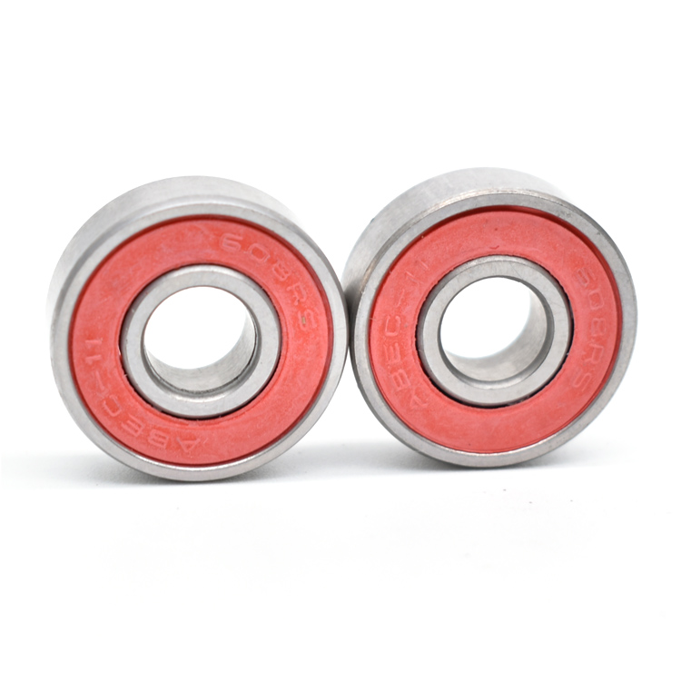 608 Stainless Steel Si3N4 Black Ceramic Bearings