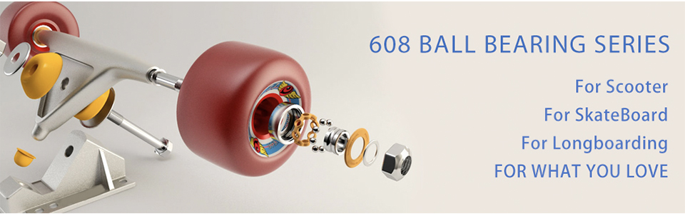 Wholesale high speed 608 2rs 608rs skate board 608 ILQ 11 bearing custom skateboard bearings.jpg