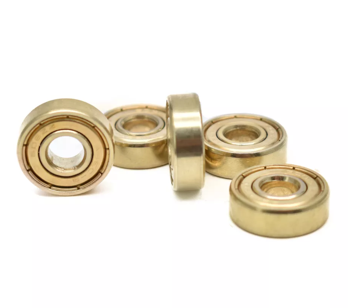 Fast Skates Bearing 608 8x22x7mm 608-ZZ Gold Plated Bearing Skateboard Roller Skating Wheels Bearings.jpg