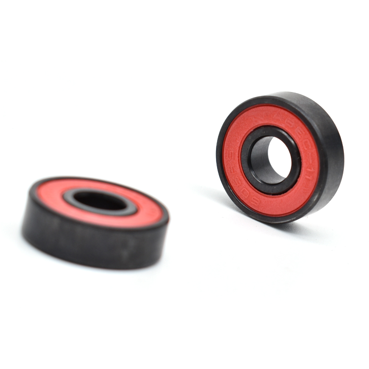 608-2RS Black Alloy Finish Bearing High precision ABEC11 miniature 608 2rs 608rs skateboard competition ice skates skate ball Bearing.jpg