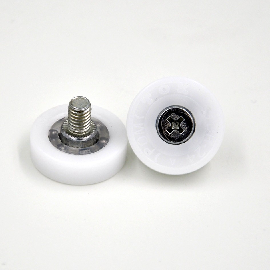 DR24C2L8 M6x24x7mm Wholesale durable nylon plastic drawer pulley bearing sliding drawer roller wheel