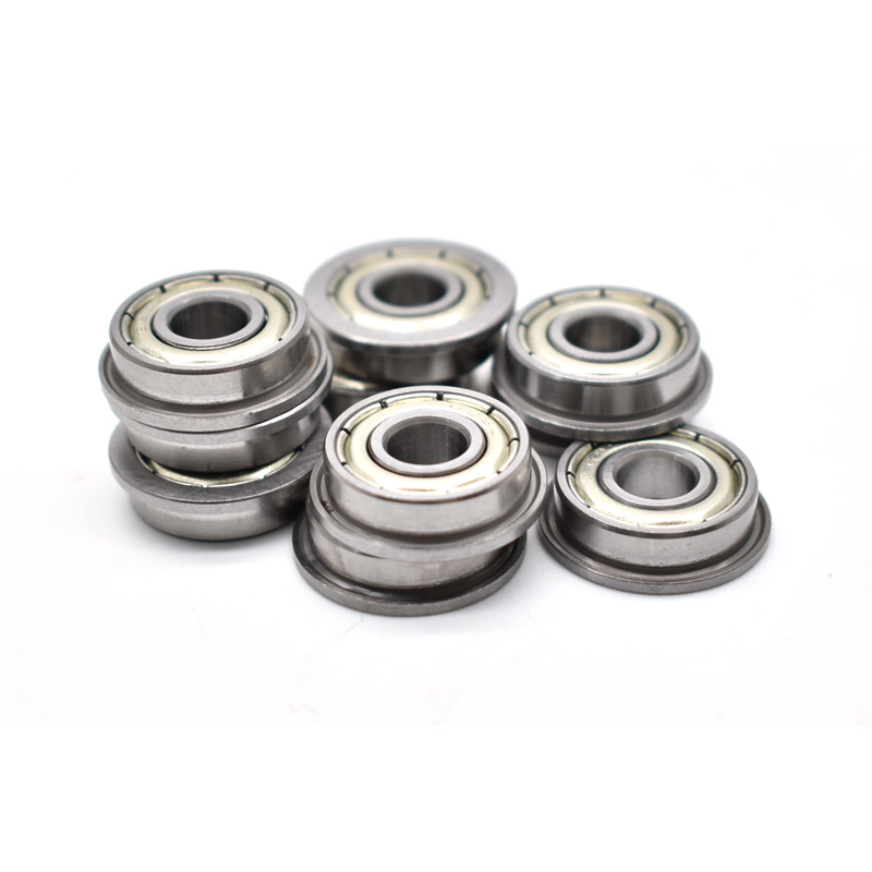 Abec3 F695 Z 5mm Mini Flange Race 5x13x4 Shielded Flanged Metric Ball Bearing F695ZZ For 3D Printer.jpg