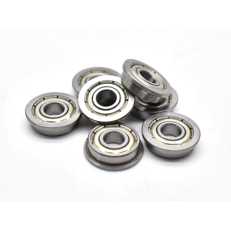 Abec3 F695 Z 5mm Mini Flange Race 5x13x4 Shielded Flanged Metric Ball Bearing F695ZZ For 3D Printer.jpg