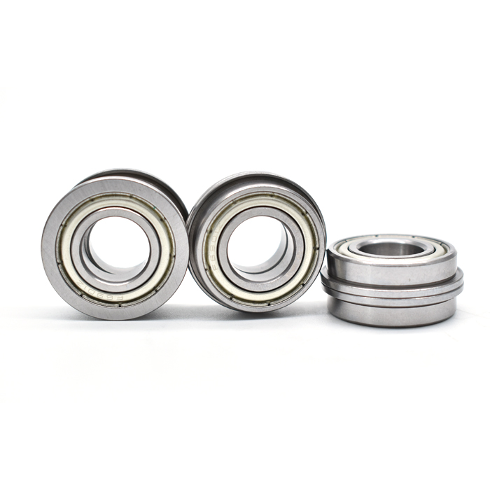 F6901ZZ Thin Section Bearings Flange Ball Bearing 12x24x6mm Shielded Chrome Bearings F6901 ZZ.jpg