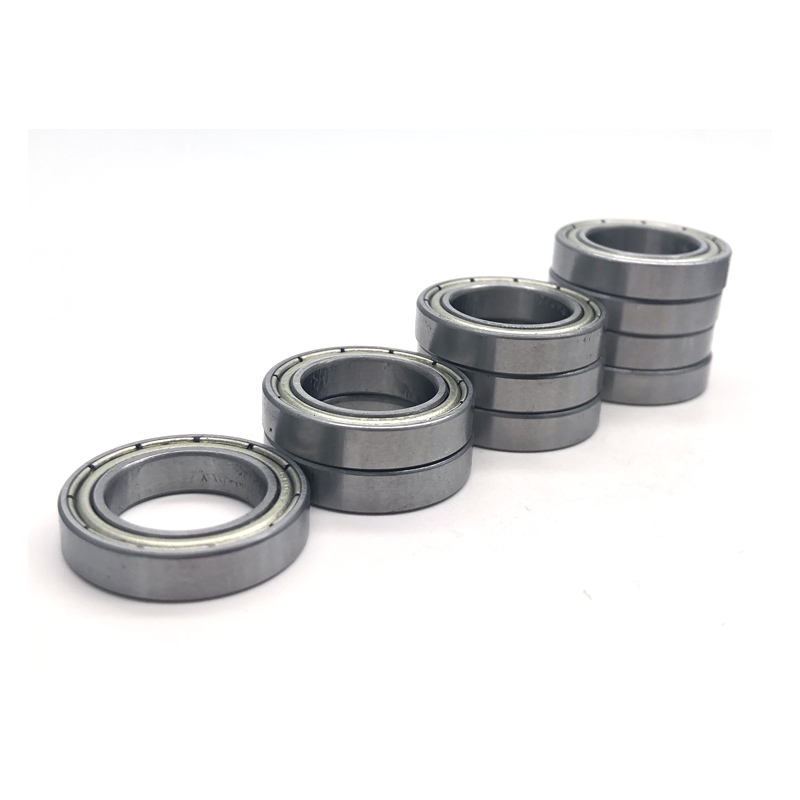 6802ZZ 15x24x5 Shielded Ball Bearings Steel Cage 15 mm Bore ID 24 mm OD 5 mm Width Double Shielded.jpg