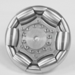 14183 100mm Stainless Steel Rollers Omni wheel for ball balance ballbot.jpg