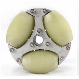 100mm Aluminium alloy heavy duty double aluminum Omni-directional wheel 14182.jpg