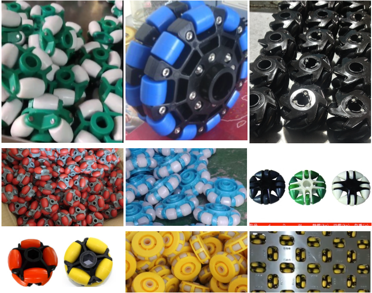 Plastic Omni Wheel for Automated Sorting Machines
