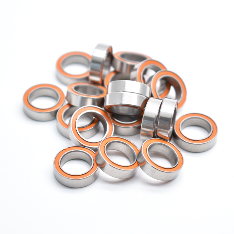 Gear Bearing SMR128C-2OS Hybrid Ceramic Ball Bearing 8x12x3.5 Black Si3N4 Ceramic Balls.jpg