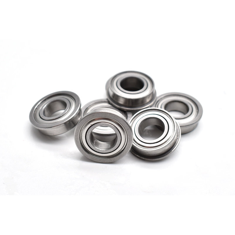 MF105 MF115 MF106 MF126 MF117 MF137 MF128 MF148 Deep Groove Ball Bearings 7x13x4mm 8x12x3.5mm 8x14x4mm Steel Flange Bearing.jpg