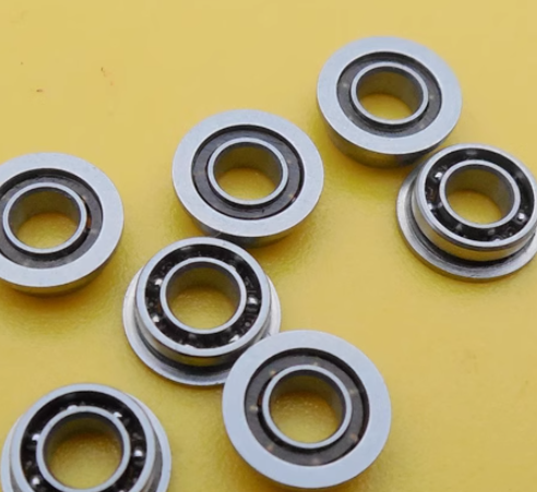 SMF52 Open Flanged Deep Groove Bearing 2x5x2mm MF52 Bearing with Nylon Cage.png