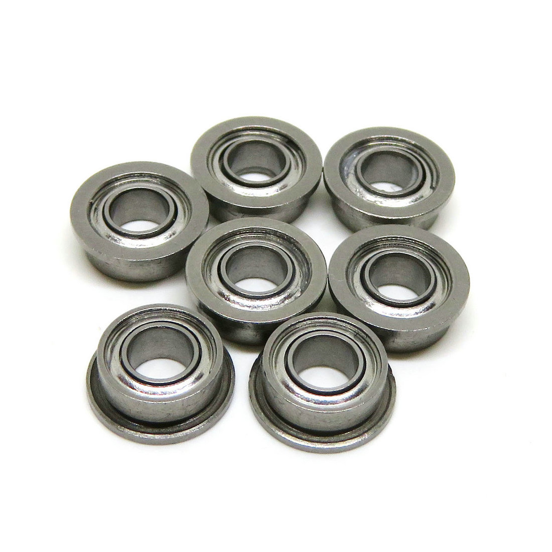 2x5x2.5mm SS Inox Flange Cup Flanged Ball Bearing SMF52ZZ MF52ZZ