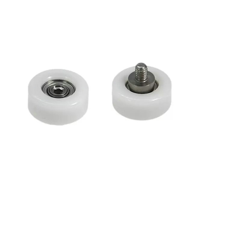 BS68516-8C1L6M4 M4x16x8mm Plastic Pulley Wheel Bearing Door Window Rollers POM NYLON POK PU Roller Wheel.jpg