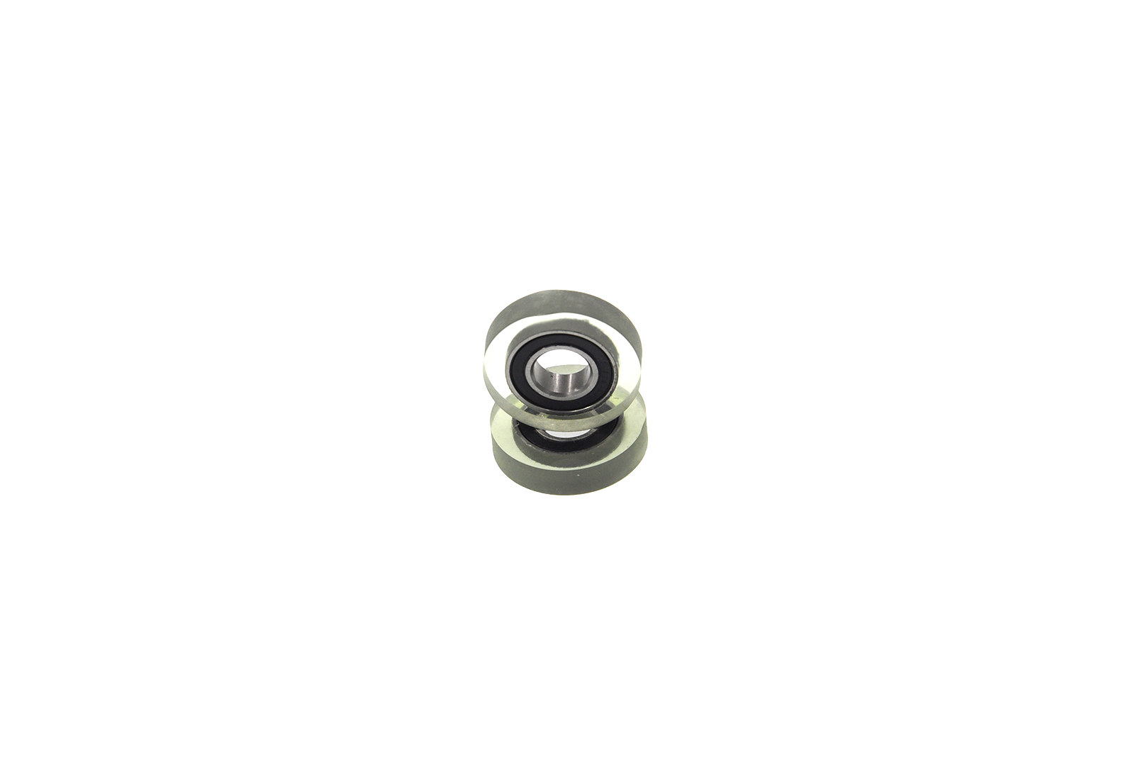 PU68822-5 8x22x5mm rubber coated pulley  pu polyurethane wheel with sliding gate wheel.jpg