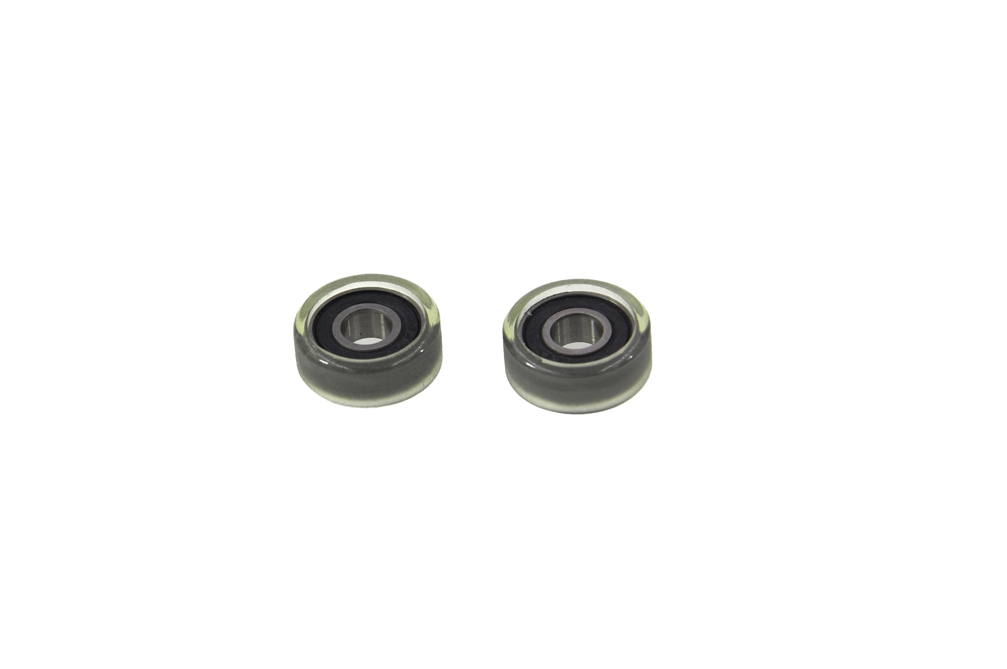 PU69618-7 6x18x7mm Polyurethane pu rubber plastic nylon coated runner sliding roller.jpg